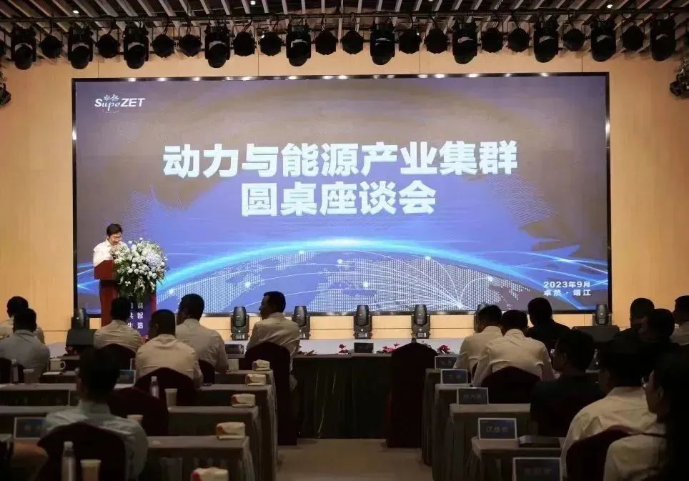 新能源 新动力 新未来|凯时官方股份“动力与能源工业集群”圆桌座谈会顺遂召开